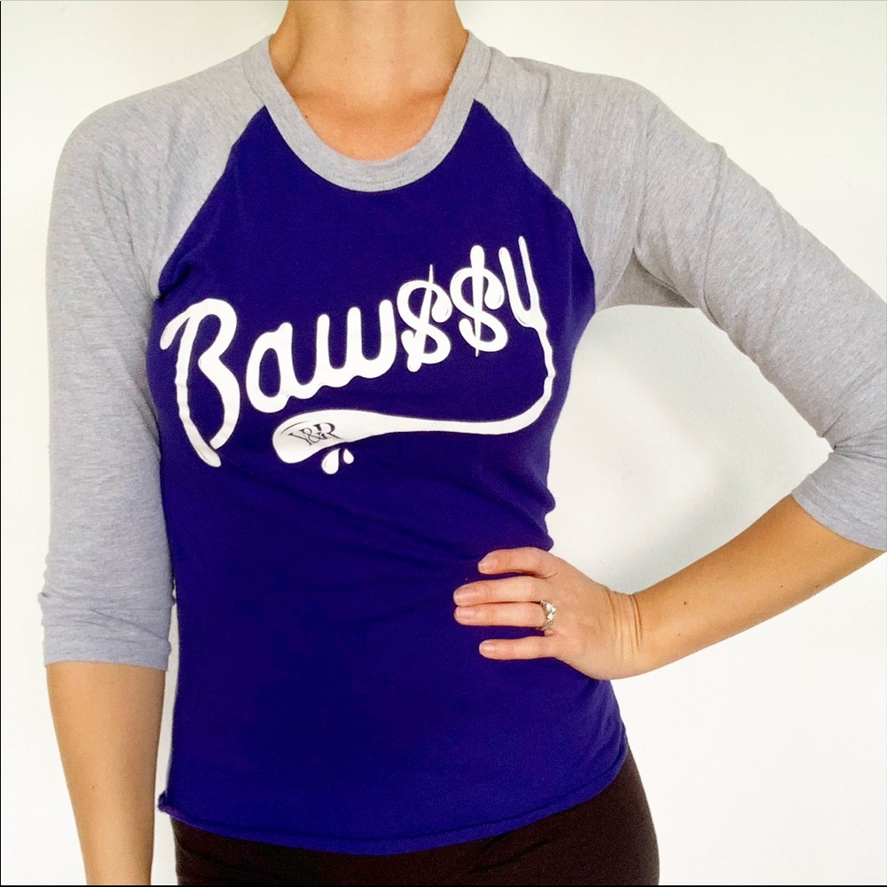 Young & Reckless Bawssy long sleeve tee size XS
